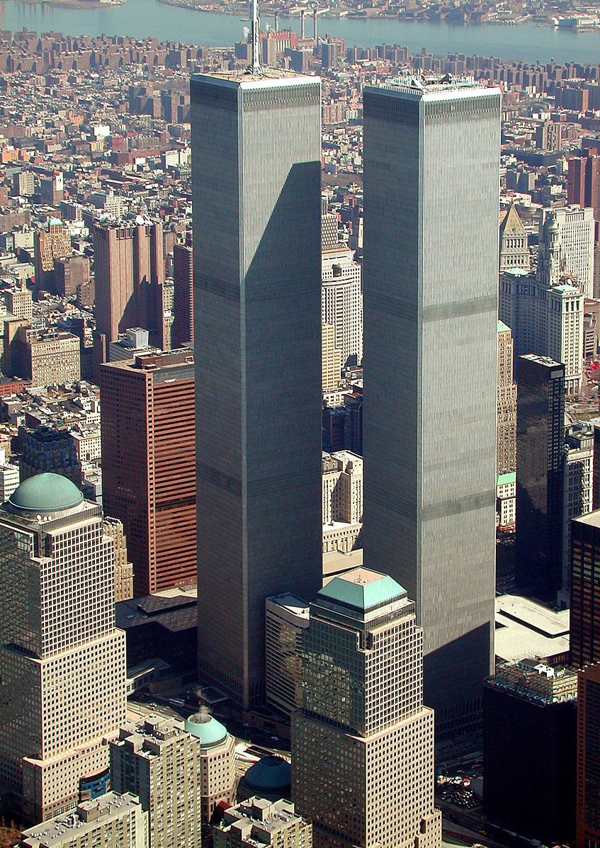 World Trade Center, March 2001. Photo by Jeff Mock.